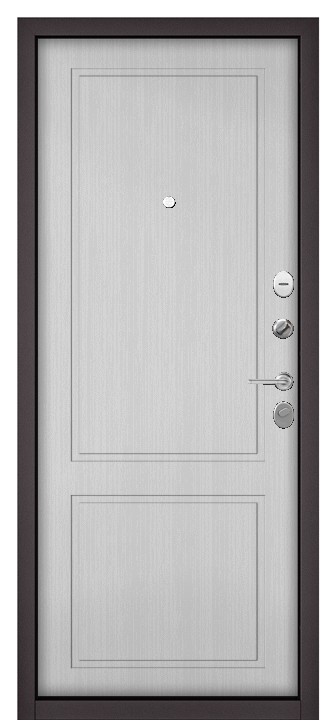 Входная дверь Family Mass 130 D-1 Белый ларче FM-130-ORGR-D1-WHLA