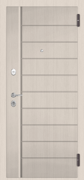Входная дверь Trust Mass 136 190 Дуб коньяк TM-136-BILA-190-DBCG