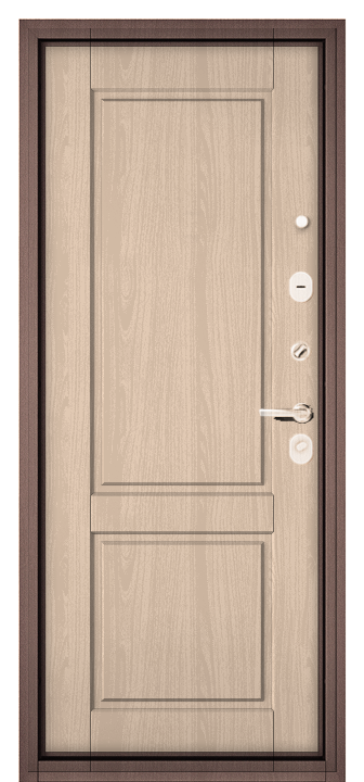 Входная дверь Trust Eco 130 1 Ясень ривьера крем TE-130-KAST-1-YARC